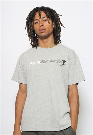 VINTAGE POLO JEANS BASKETBALL T-SHIRT