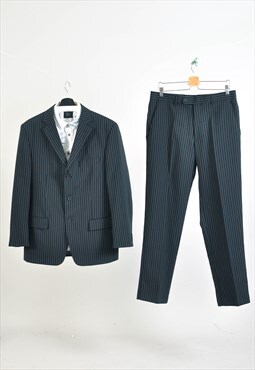 Vintage 90s striped suit
