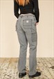 VINTAGE CARHARTT DOUBLE KNEE PANTS WOMEN'S BLACK