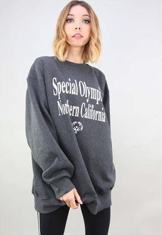 VINTAGE RETRO OVERSIZED SPECIAL OLYMPICS SWEATSHIRT