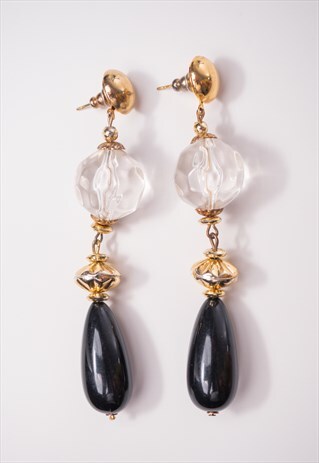VINTAGE STATEMENT DROP EARRINGS