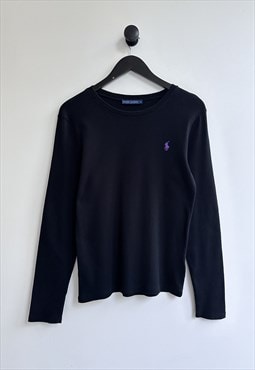 Ralph Lauren Black Longsleeve Tee Shirt