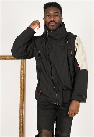 VINTAGE 80'S USA ADIDAS SPORT THIN PARKA / S0072