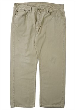 Vintage Levis 559 Relaxed Beige Trousers Mens