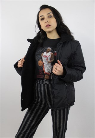VINTAGE ASICS PUFFER HOODED JACKET