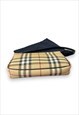 BURBERRY BAG BEIGE NOVA CHECK HANDBAG POUCHETTE PURSE