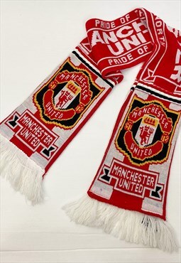 Vintage 90s Manchester United scarf 