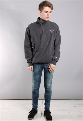 VINTAGE CHAMPION 1/4 ZIP SWEATSHIRT
