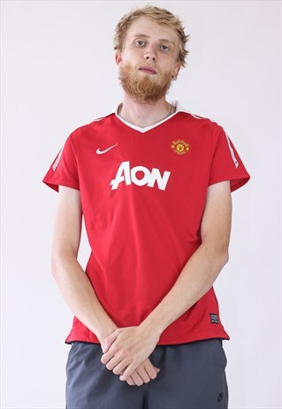 MENS NIKE MANCHESTER UNITED JERSEY SHIRT POLO