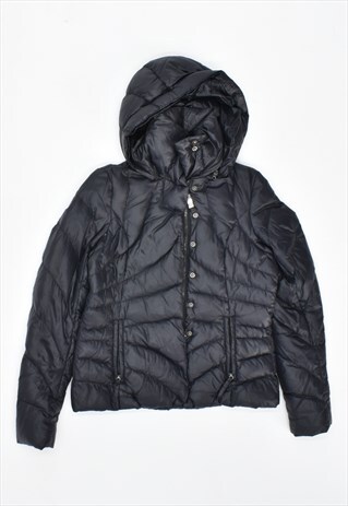 VINTAGE 90'S TRUSSARDI PADDED JACKET BLACK