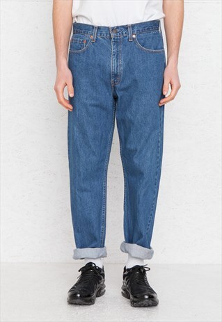 VINTAGE BLUE LEVI'S 615 02 FIT DENIM JEANS