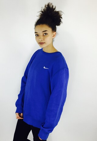 NIKE BLUE SWEATER