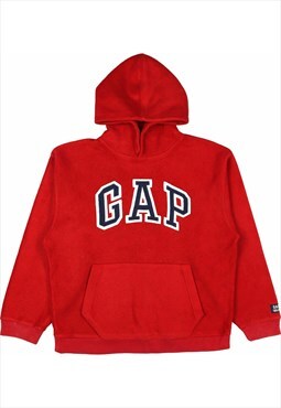 Vintage 90's Gap Hoodie Spellout Fleece Pullover