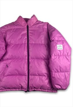 Vintage Kappa 1990s Multifunction Pink Puffer Jacket (M)