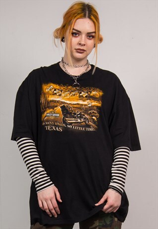 HARLEY-DAVIDSON TEXAS RIDER PRINT T-SHIRT