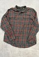 WOOLRICH SHIRT LONG SLEEVE CHECKED PATTERNED BUTTON UP SHIRT