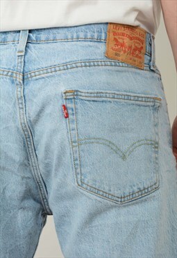 Vintage Levi's 505 jeans Faded Blue Size 36/28"