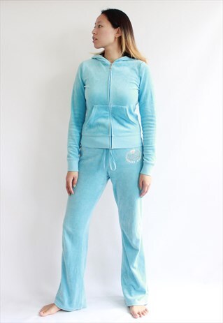BABY BLUE JUICY COUTURE TRACKSUIT