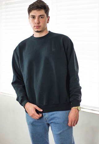 VINTAGE CHAMPION SWEATSHIRT JUMPER LOGO 90S L 16.8