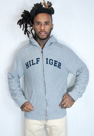 TOMMY HILFIGER EMBROIDED HOODIE