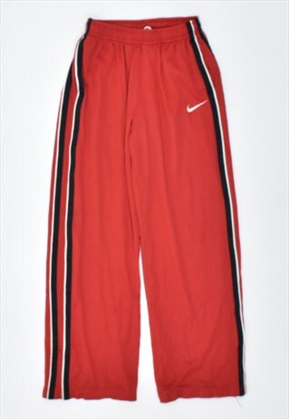 VINTAGE 90'S NIKE TRACKSUIT TROUSERS RED