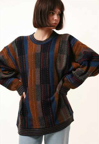 90S ITALIAN VINTAGE OLDSCHOOL SWEATER JUMPER 16014