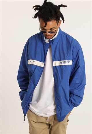 VINTAGE NIKE EMBROIDERED LIGHTWEIGHT FESTIVAL JACKET