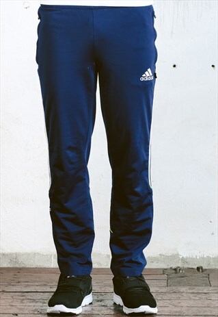 VINTAGE ADIDAS SLIM TRACK PANTS