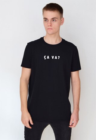 BLACK CA VA? T-SHIRT