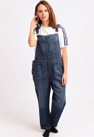 VINTAGE J BRAND DENIM LONG LENGTH DUNGAREES