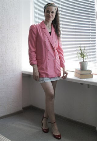 VINTAGE 70'S PINK LONG SLEEVE JACKET
