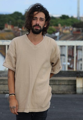 VINTAGE // 90'S // V-NECK TOP