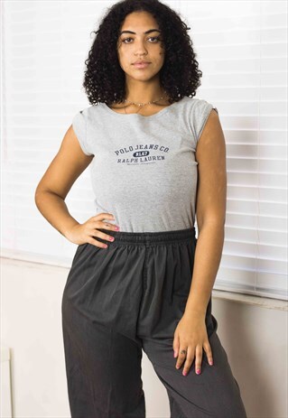 VINTAGE RALPH LAUREN T-SHIRT LOGO 90S L 4.2