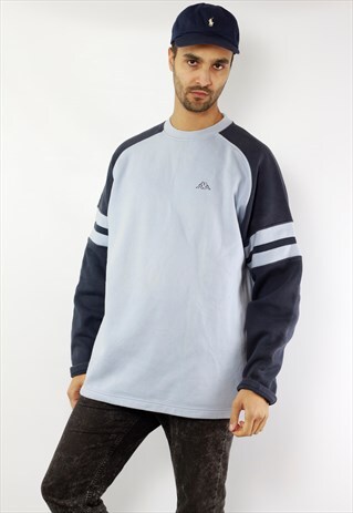 BLUE SWEATER KAPPA / KAPPA SWEATSHIRT / JUMPER
