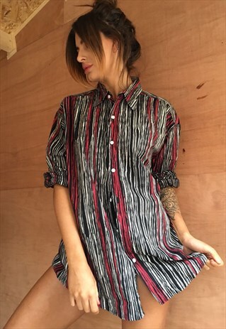 OVERSIZED RETRO 90S 80S VINTAGE UNISEX FESTIVAL SHIRT