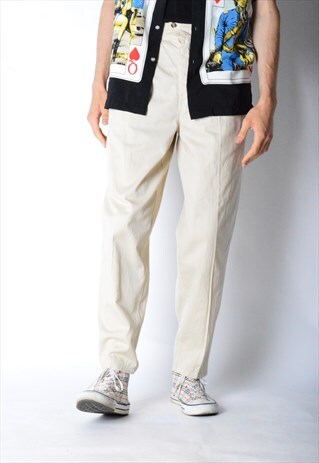 VINTAGE 80S BEIGE PANTS