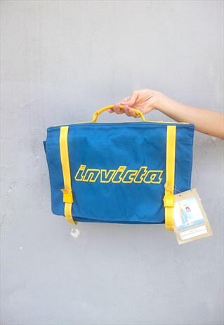 VINTAGE 80S INVICTA BRIEFCASE / SCHOOL BAG