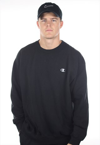 VINTAGE CHAMPION USA SMALL LOGO SWEATSHIRT JUMPER