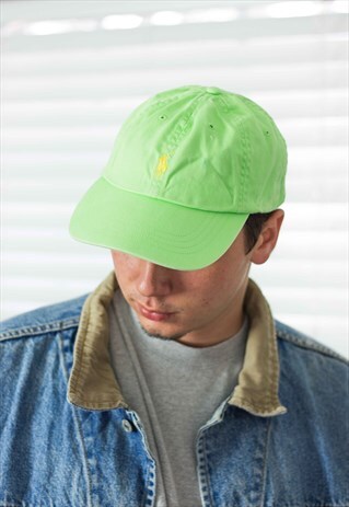 VINTAGE POLO RALPH LAUREN CAP HAT LOGO 90S X 2.9