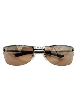 Christian Dior Sunglasses Rimless Vintage Shield Adiorable 