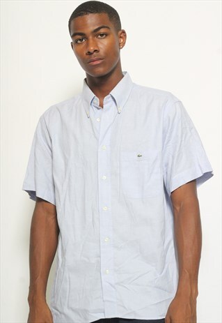 VINTAGE LACOSTE SHIRT BLUE