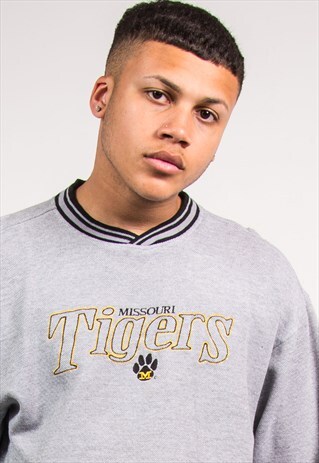 VINTAGE 90'S SWEATSHIRT MISSOURI TIGERS