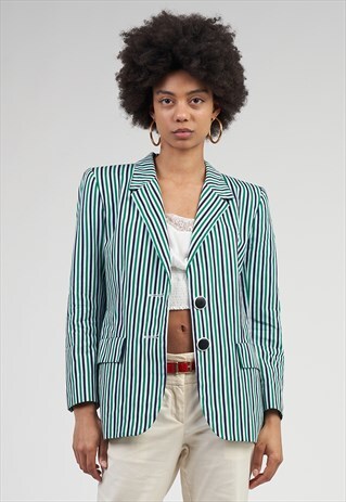 VINTAGE 90'S STRIPED YSL BLAZER