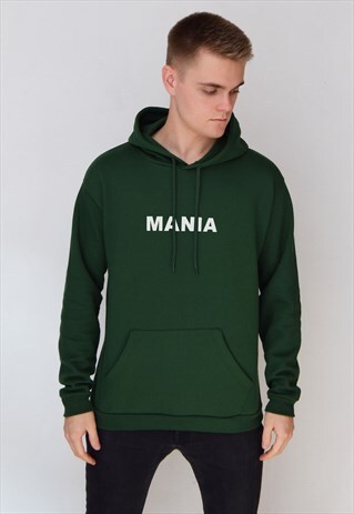 GREEN MANIA (WHITE) HOODIE
