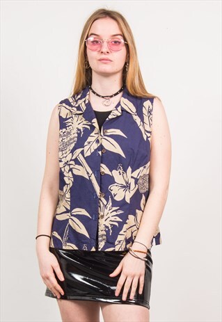 HARLEY-DAVIDSON HAWAIIAN SHIRT BLOUSE