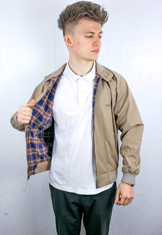 VINTAGE LACOSTE HARRINGTON JACKET