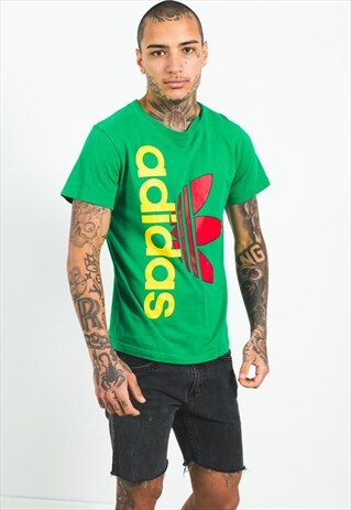 VINTAGE 80S ADIDAS SPORT T-SHIRT / S5603