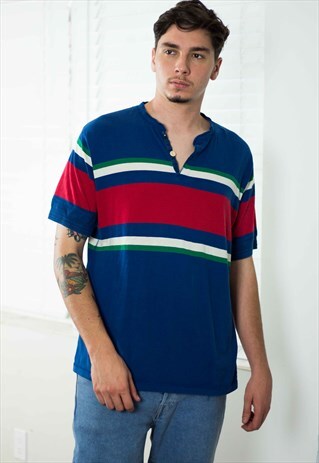 VINTAGE POLO RALPH LAUREN T-SHIRT 90S L 7.9