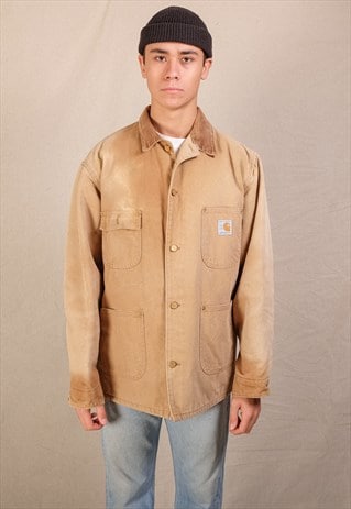 burnt orange carhartt jacket