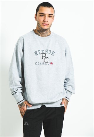 VINTAGE 80S REEBOK SWEATSHIRT / S5386